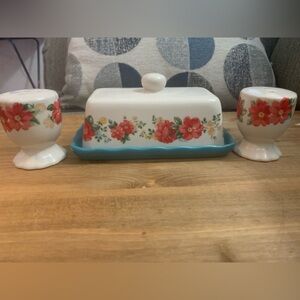 vintage floral pioneer woman set
